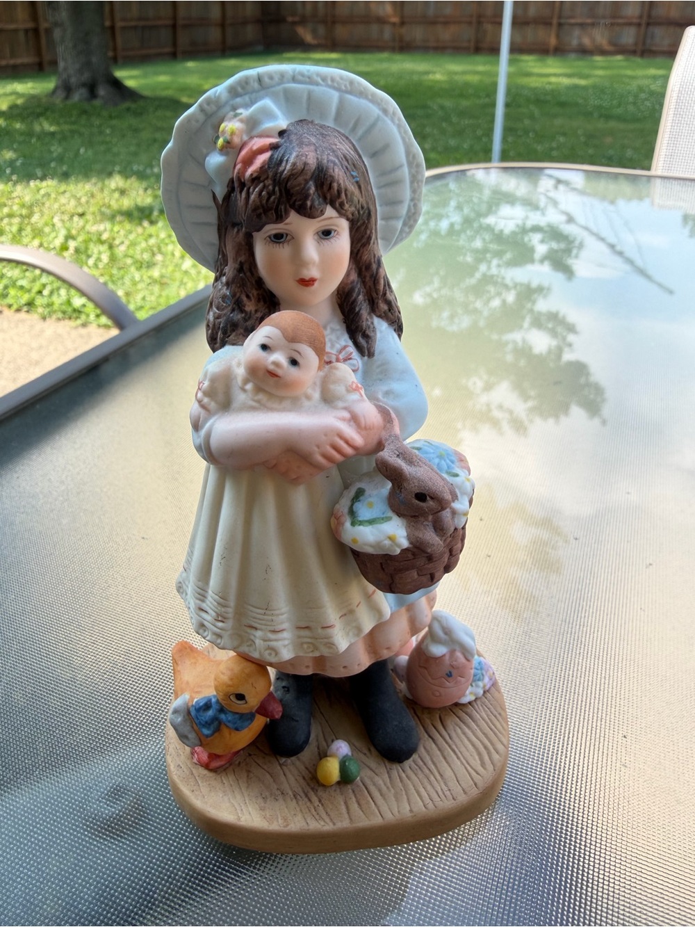 Vintage Jan Hagara 1982 ‘Victoria’ Limied Ed. Ceramic Girl Figurine